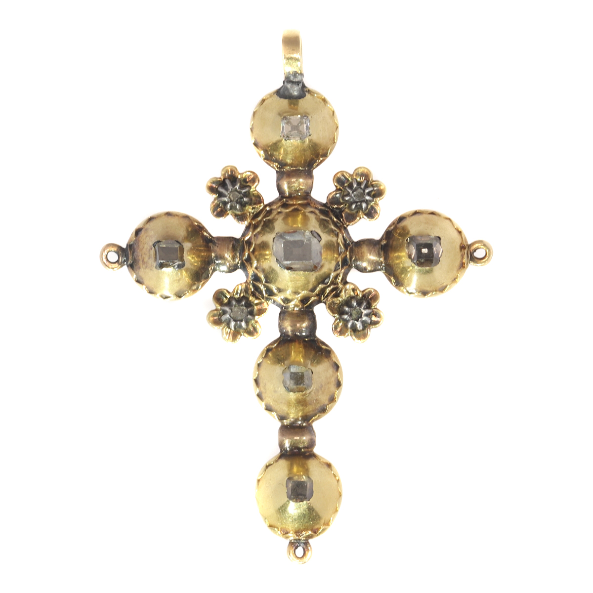 1720's Opulence: Unveiling a Georgian Diamond Cross